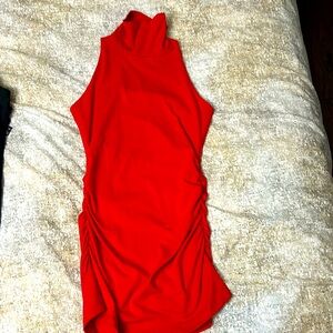 Susana Monaco red dress